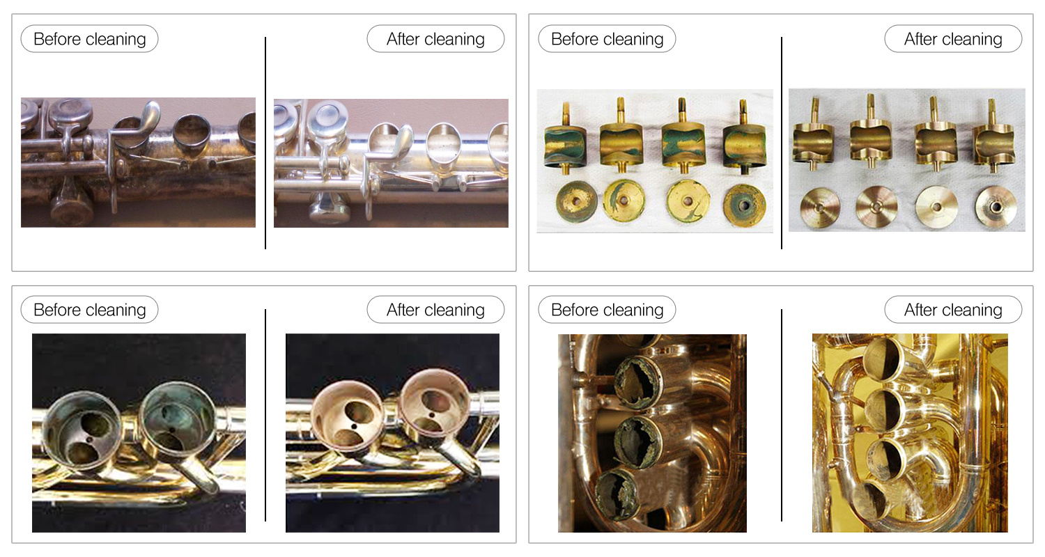 granbo ultrasonic Instruments Cleaning effect
