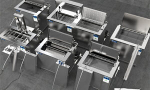 Industrial Ultrasonic Cleaner with a Filtration System