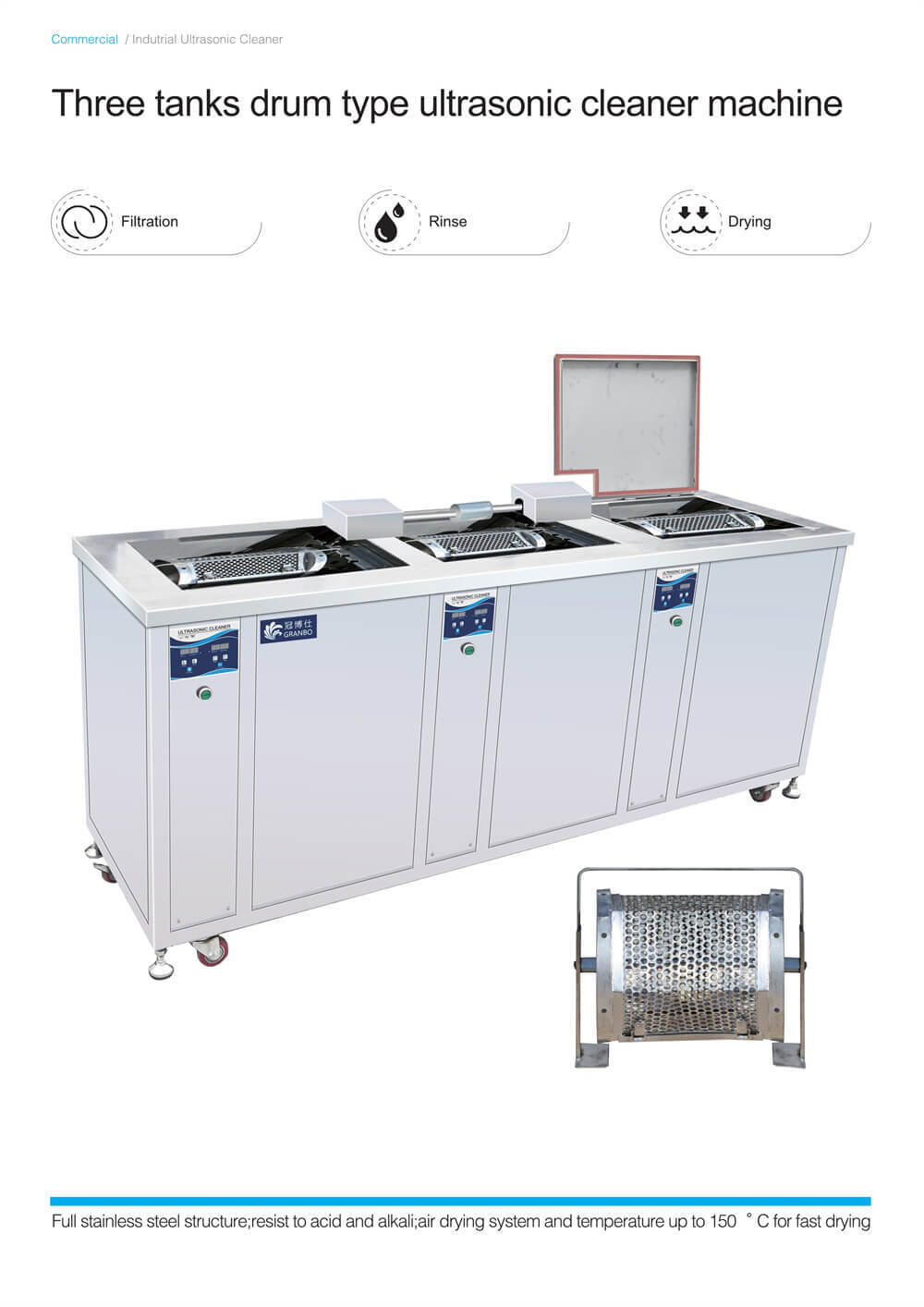 Multi Tanks Ultrasonic Cleaner