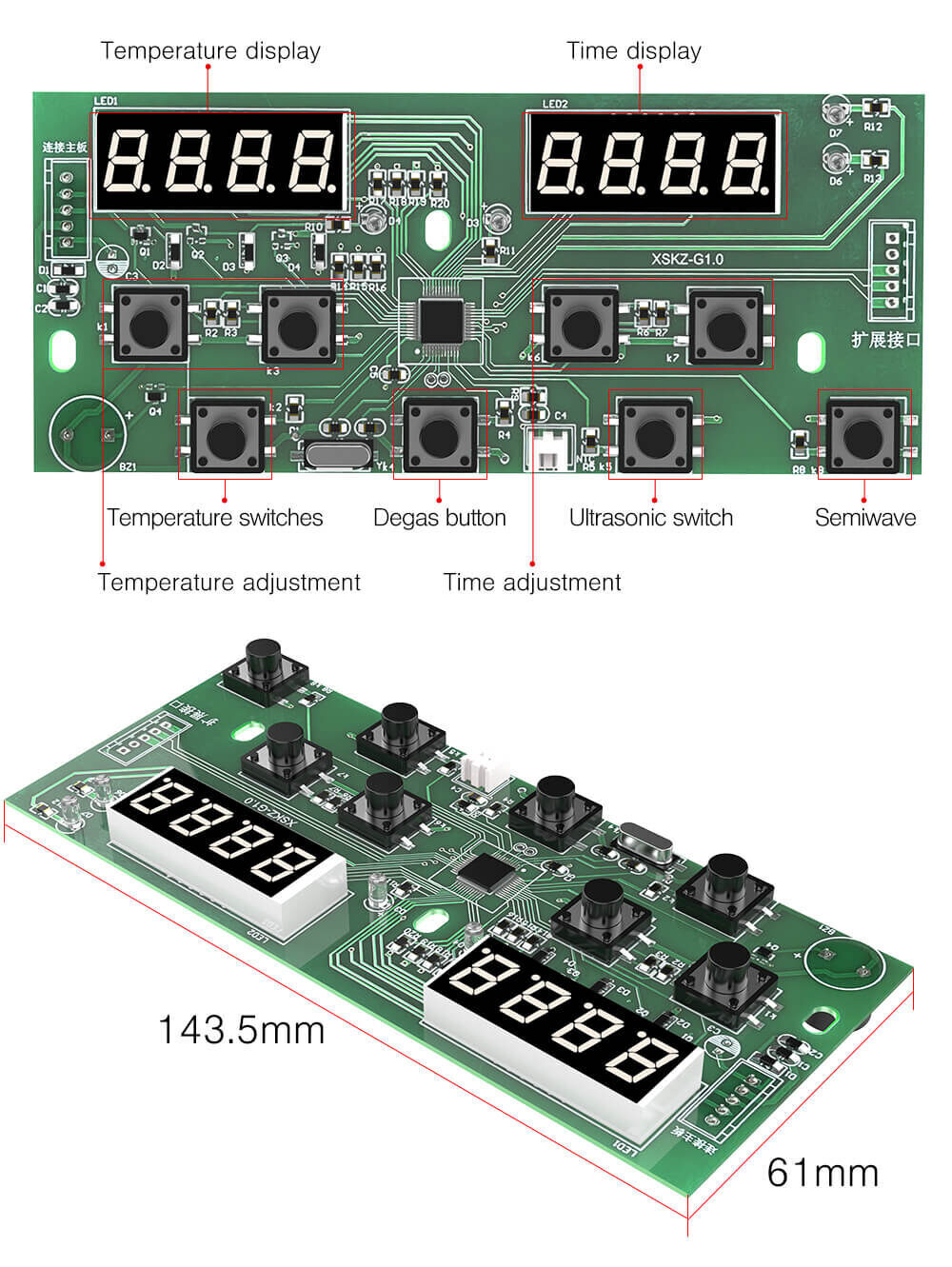 Ultrasonic Cleaner Fitting & Parts