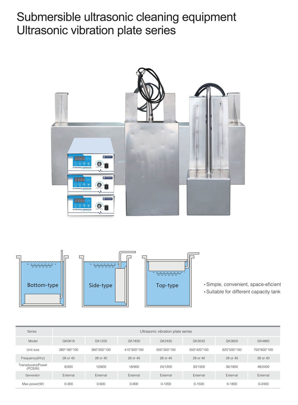 Ultrasonic Cleaner Transducers