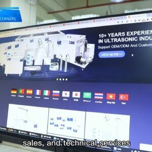 Granbosonic Ultrasonic Cleaning Equipment Factory