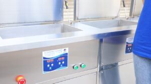 Granbosonic Three Tank Industrial Ultrasonic Cleaner GF31245LLH