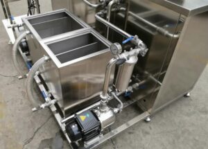 Three Tanks Industrial Ultrasonic Cleaner