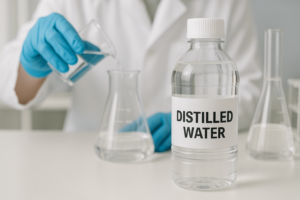 distilled water