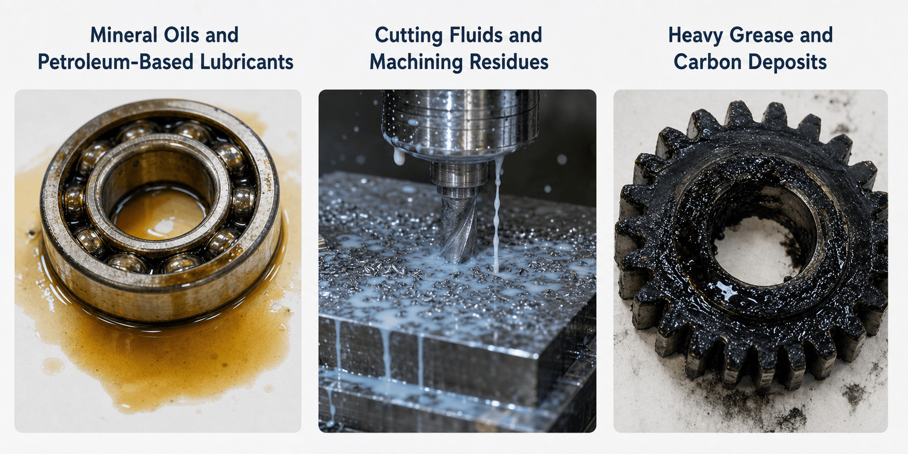 Types of Industrial Oil Contamination